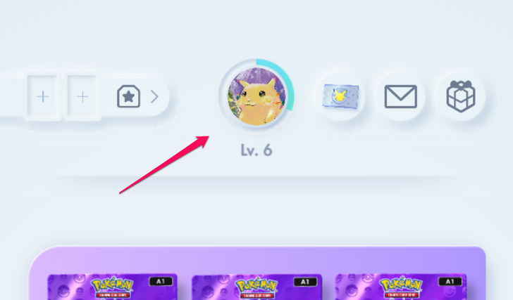 pokemon tcg pocket username position