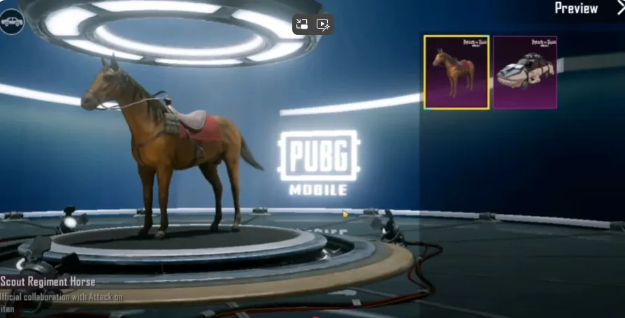 scount regiment horse
