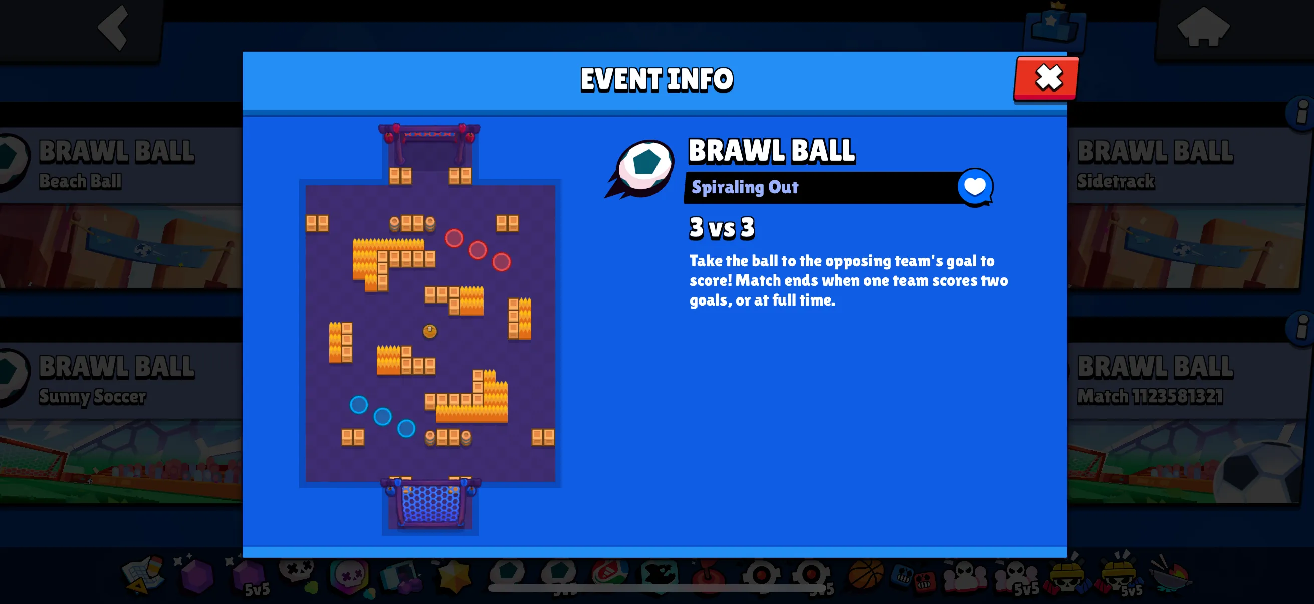 Brawl Ball:Spiraling Out