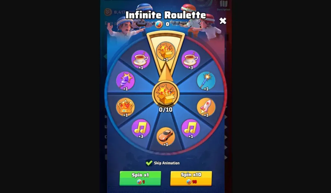 Das unendliche Roulette-Spiel (nur Zufall, komplett kostenlos)