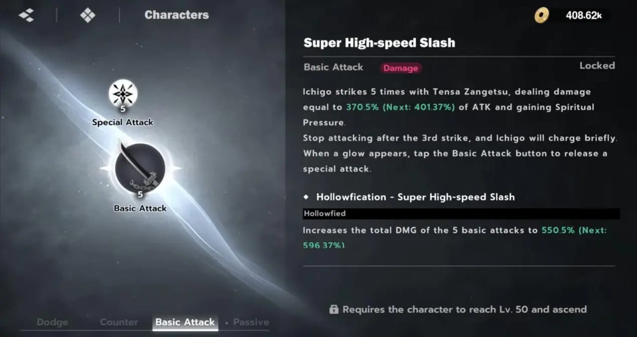 Super High-speed Slash