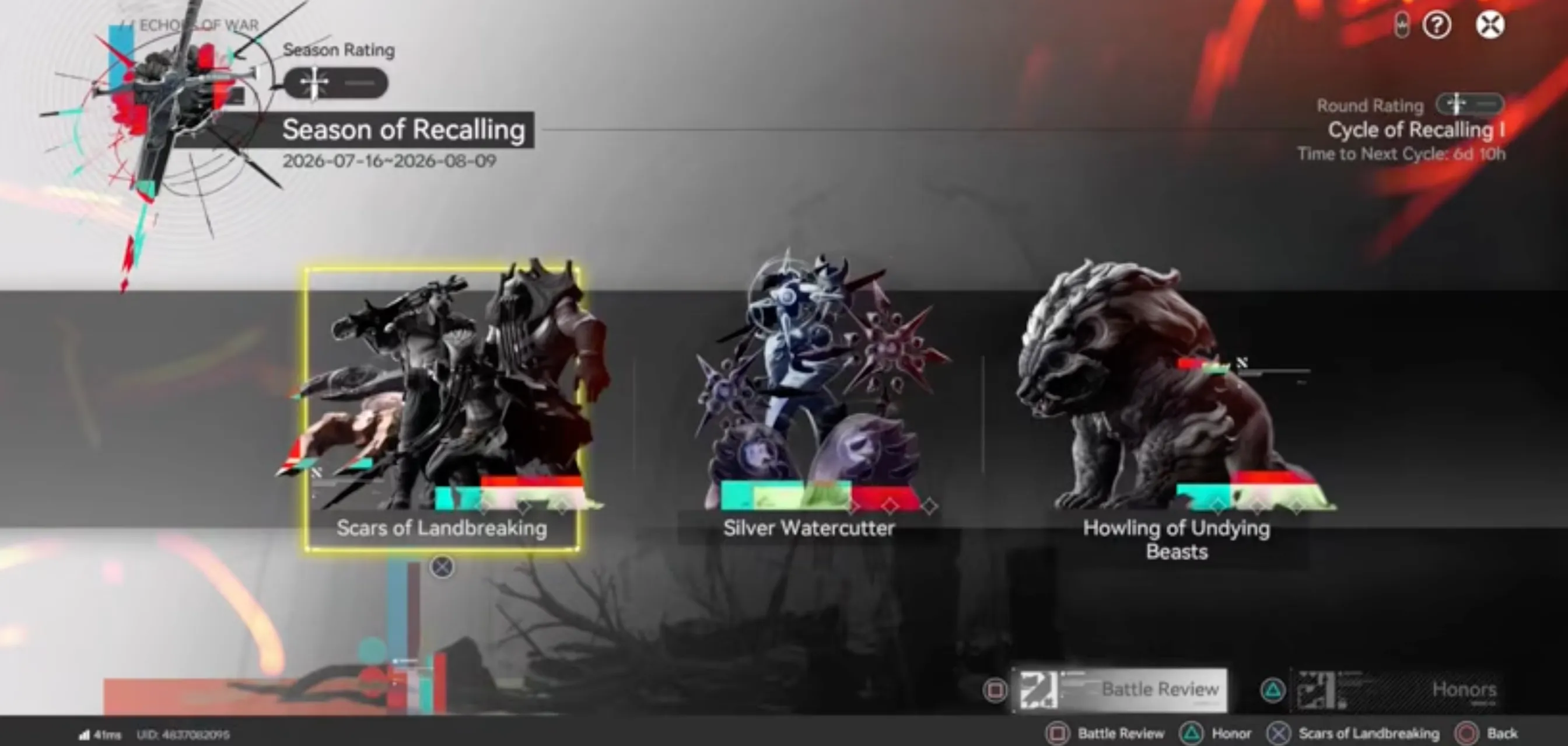 Arknights Endfield Echoes of War: Season of Recalling Bosses
