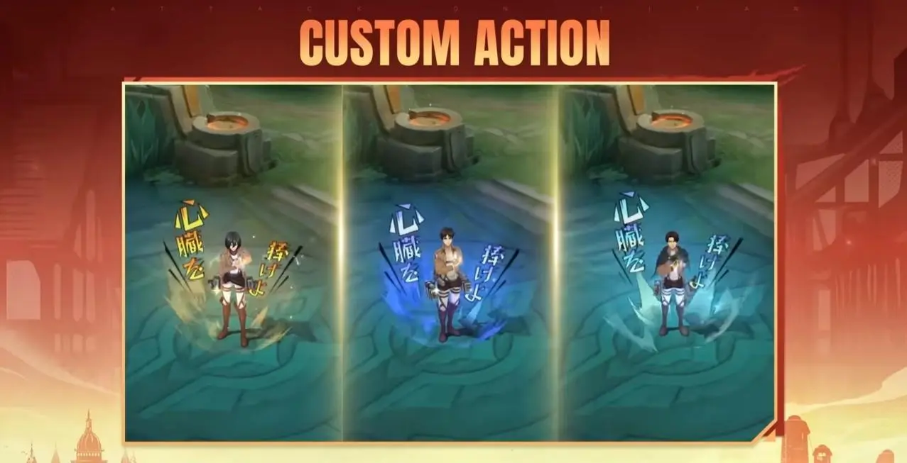 Mobile Legends: Bang Bang x Attack on Titan Skin 