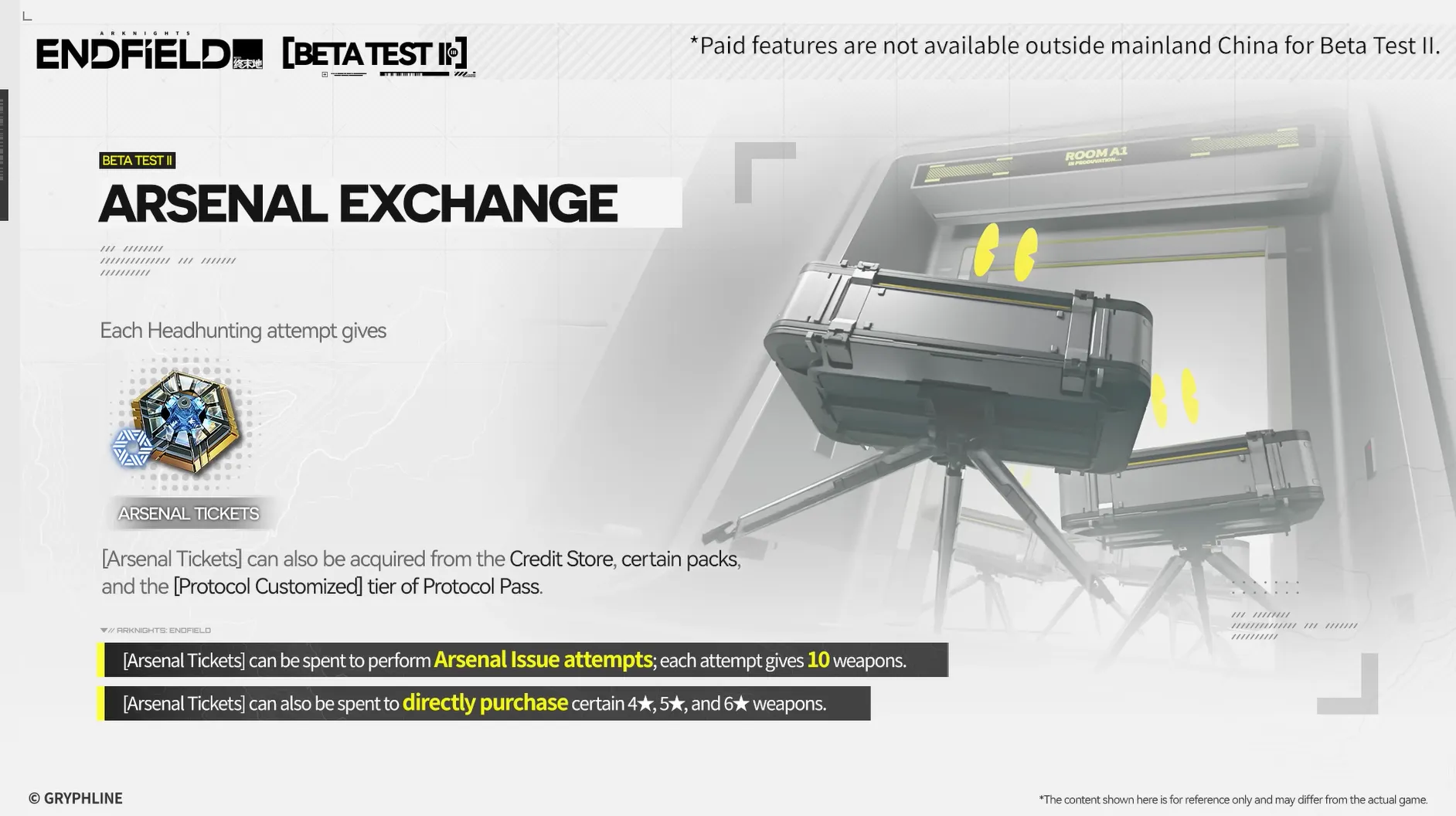 Arsenal Exchange (Weapons)