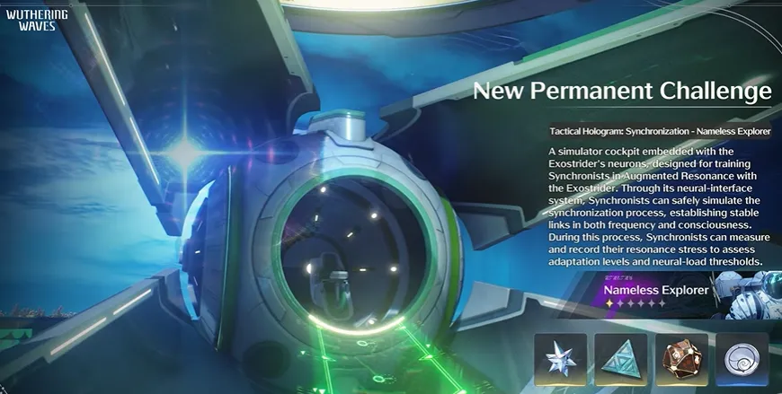 New Permanent Challenge - Nameless Explorer