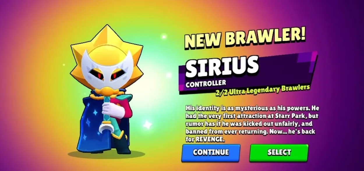 Brawl Stars Sirius
