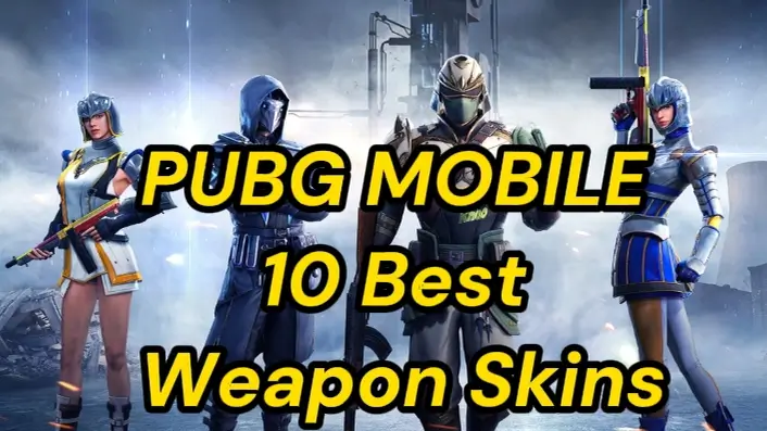 PUBG MOBILE: 10 Best weapon skins