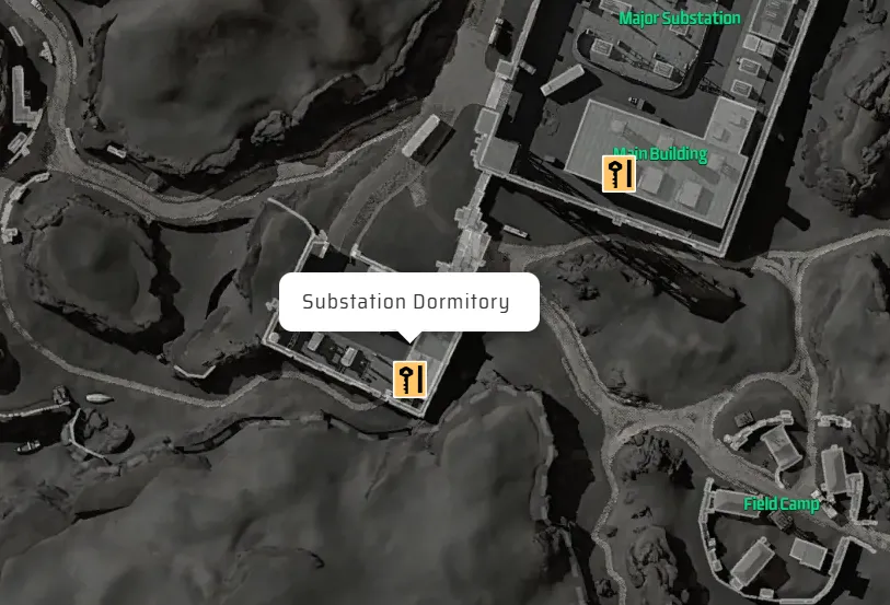 Substation Dormitory Location