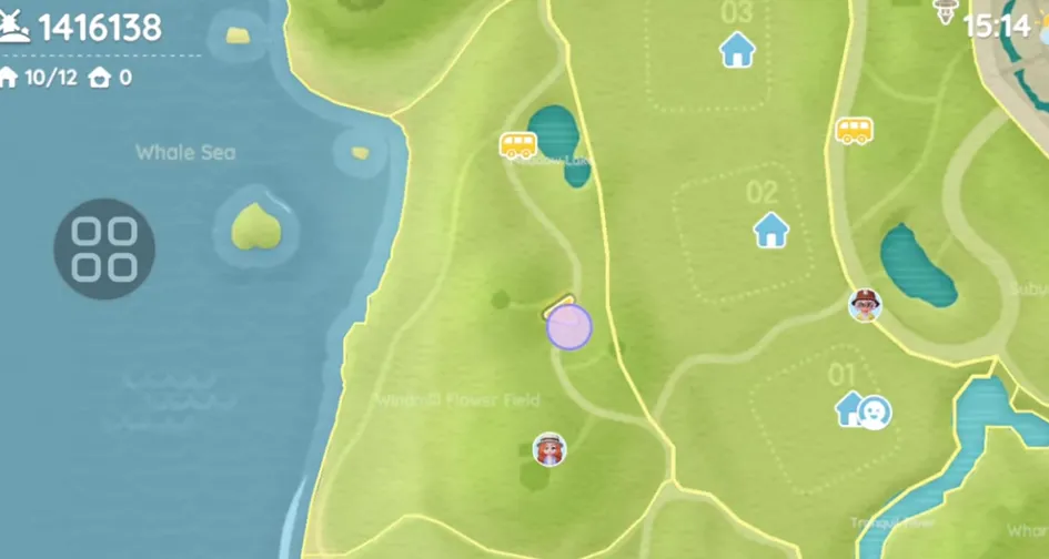 Button Mushroom &ndash; Windmill Flower Field