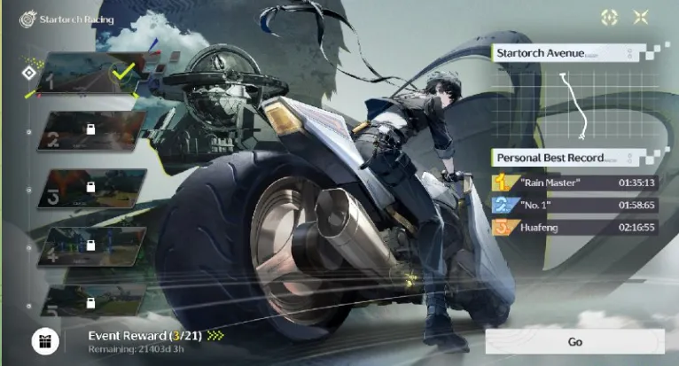 スタートーチバイクレース