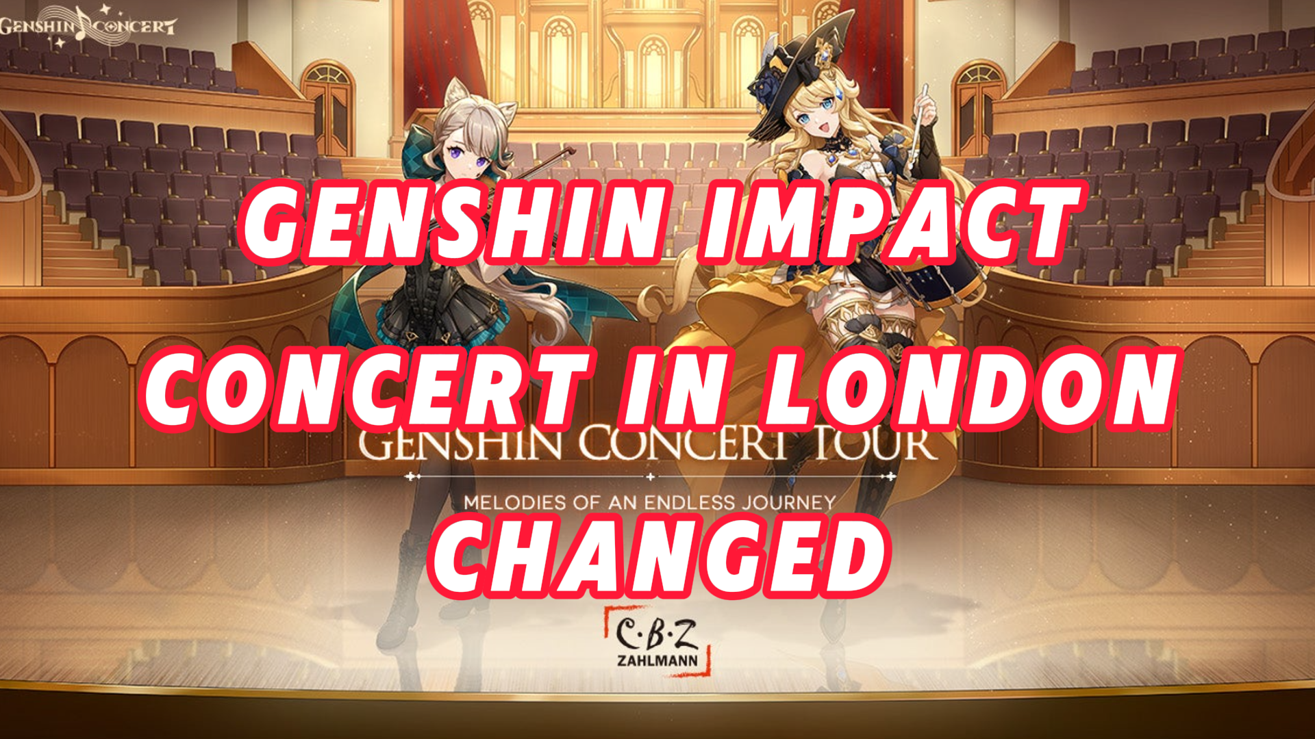 The date of Genshin Concert Tour on 29 Oct 2024 changed!!