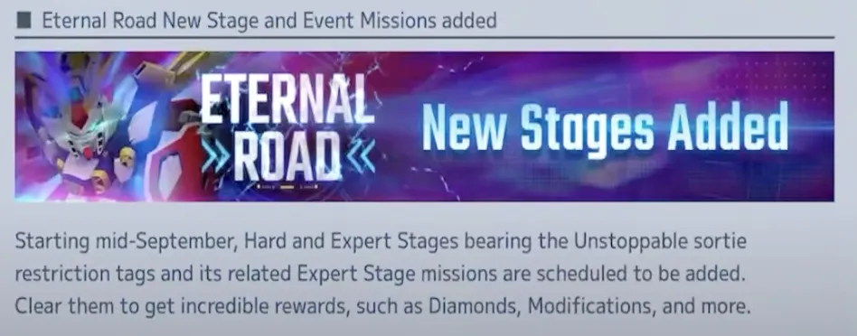 New Stages with the "Unstoppable" Tag