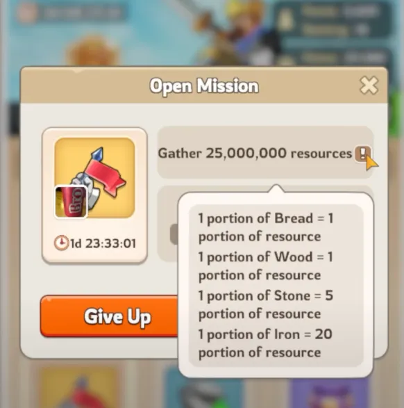 kingshot open mission