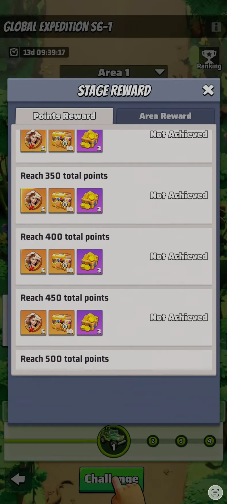 Rewards & Hard Thresholds