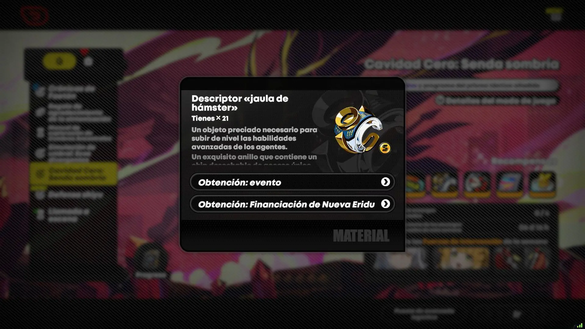 Descriptor «jaula de hámster»