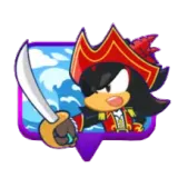 set sail(shadow)sticker | Sonic Rumble