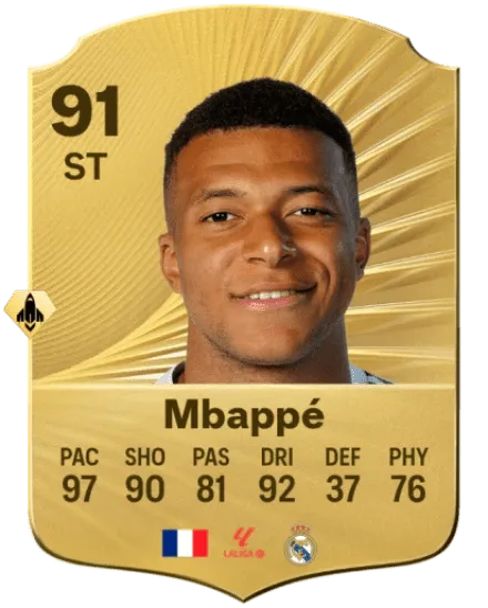 Kylian Mbappé -- Real Madrid