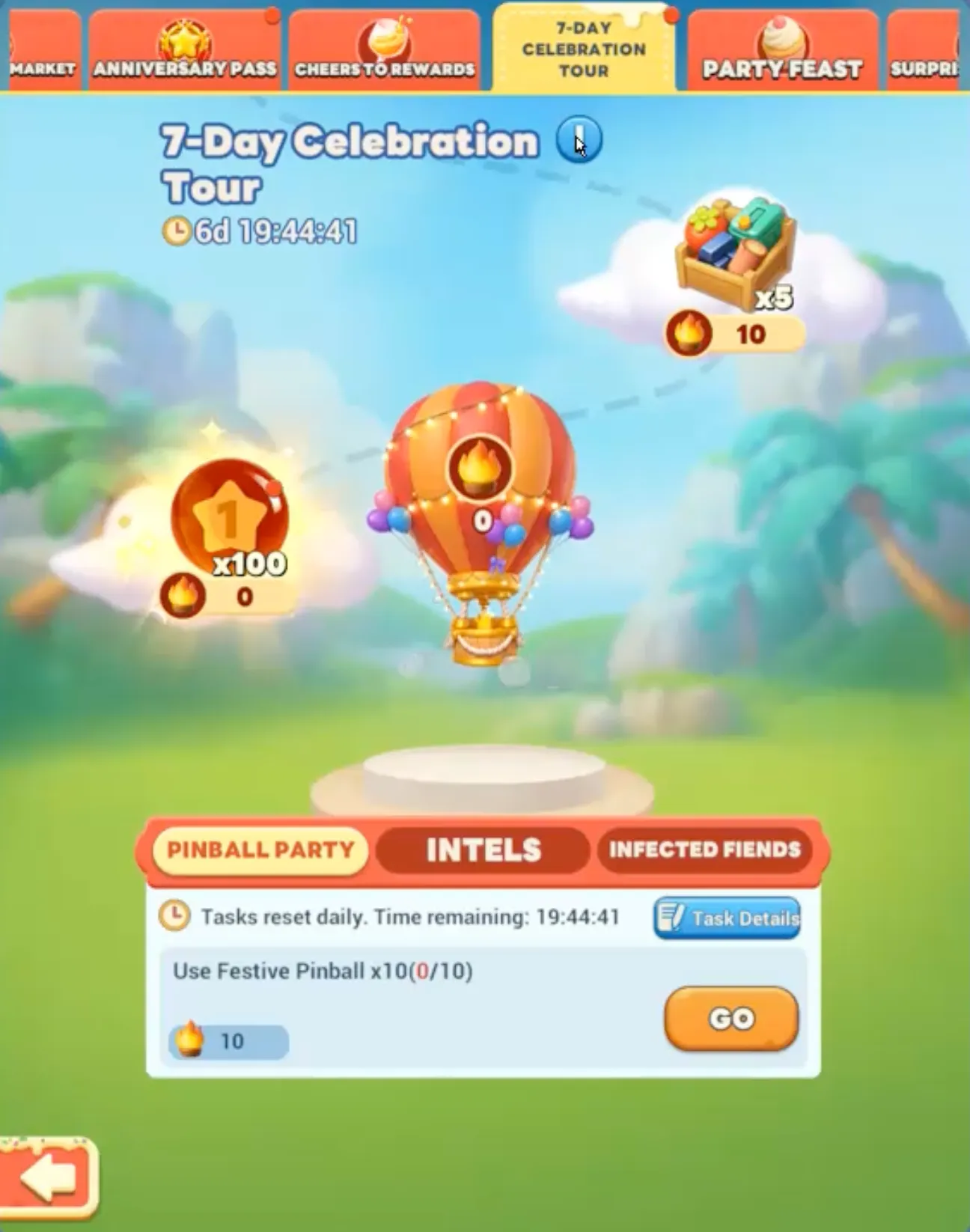 Tiles Survive 7-Day Celebration Tour