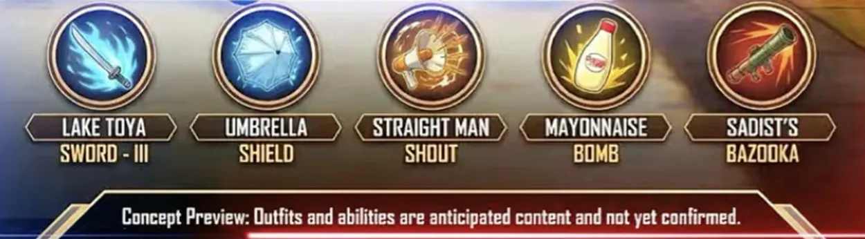 Free Fire x Gintama Collaboration