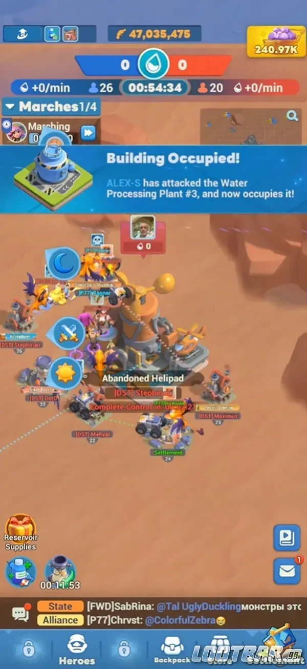 Reservoir Raid Solo Milestones