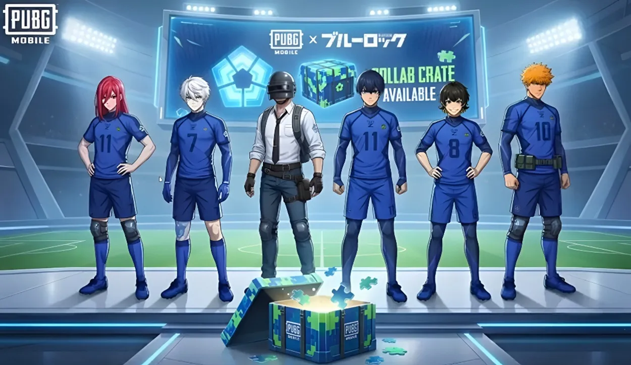 PUBG Mobile X Blue Lock Collaboration