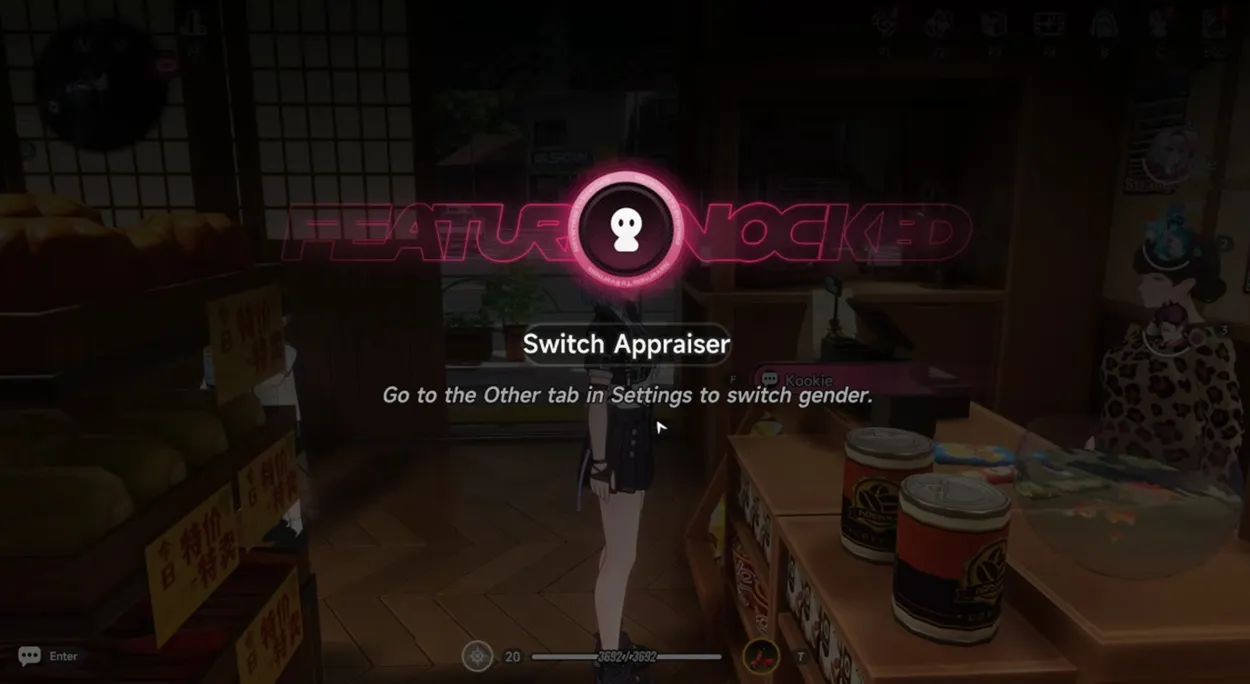 Switch Your Gender In NTE