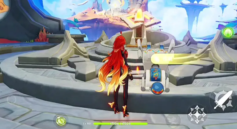 Go to the Ancient Holy Mountain and collect a small dragon statue;