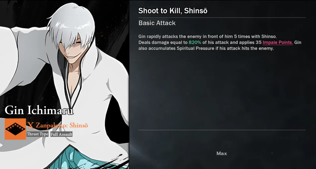 Shoot to Kill, Shinsō