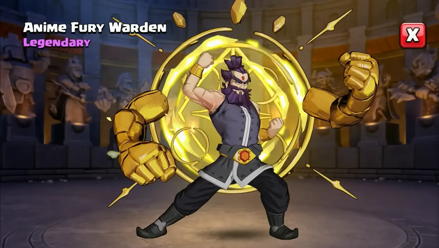 CoC Anime Fury Warden
