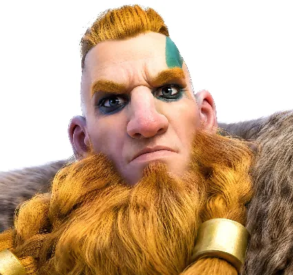Bjorn Ironside commander portrait in Rise of Kingdoms