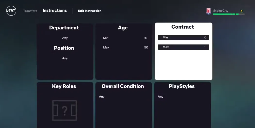 sign players in FC26