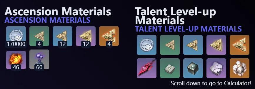 Aperçu des matériaux pour Mornye