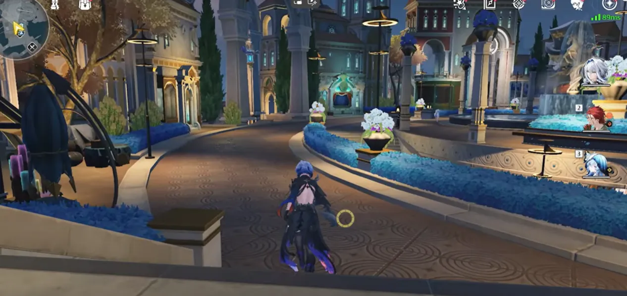 Resonance Nexus Location at the Fountain in Ragunna City