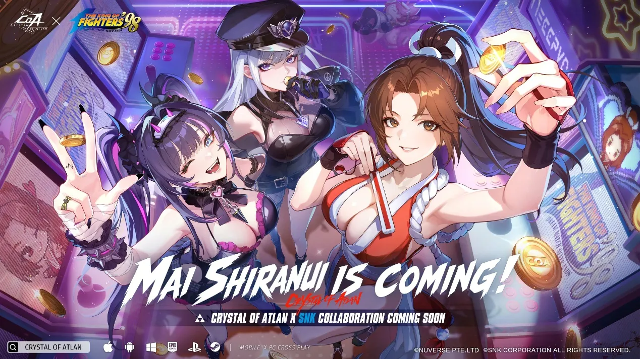 Crystal of Atlan x KOF ’98 Collab