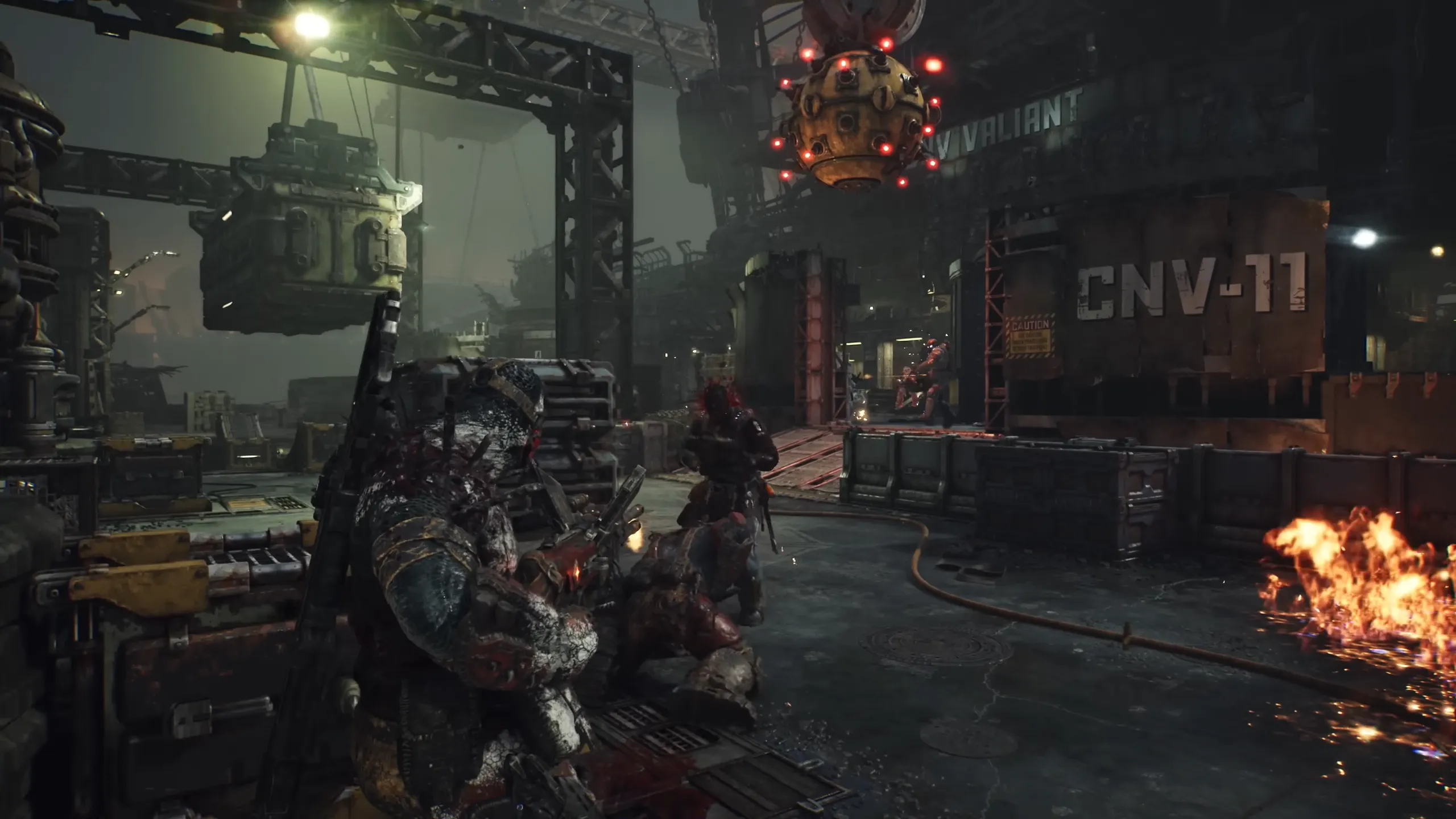 Horde Siege mode in the Gears of War: E-Day Open Beta