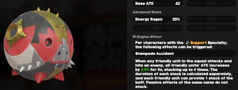 Support w-engine: Kaboom the Cannon (A-Rank)