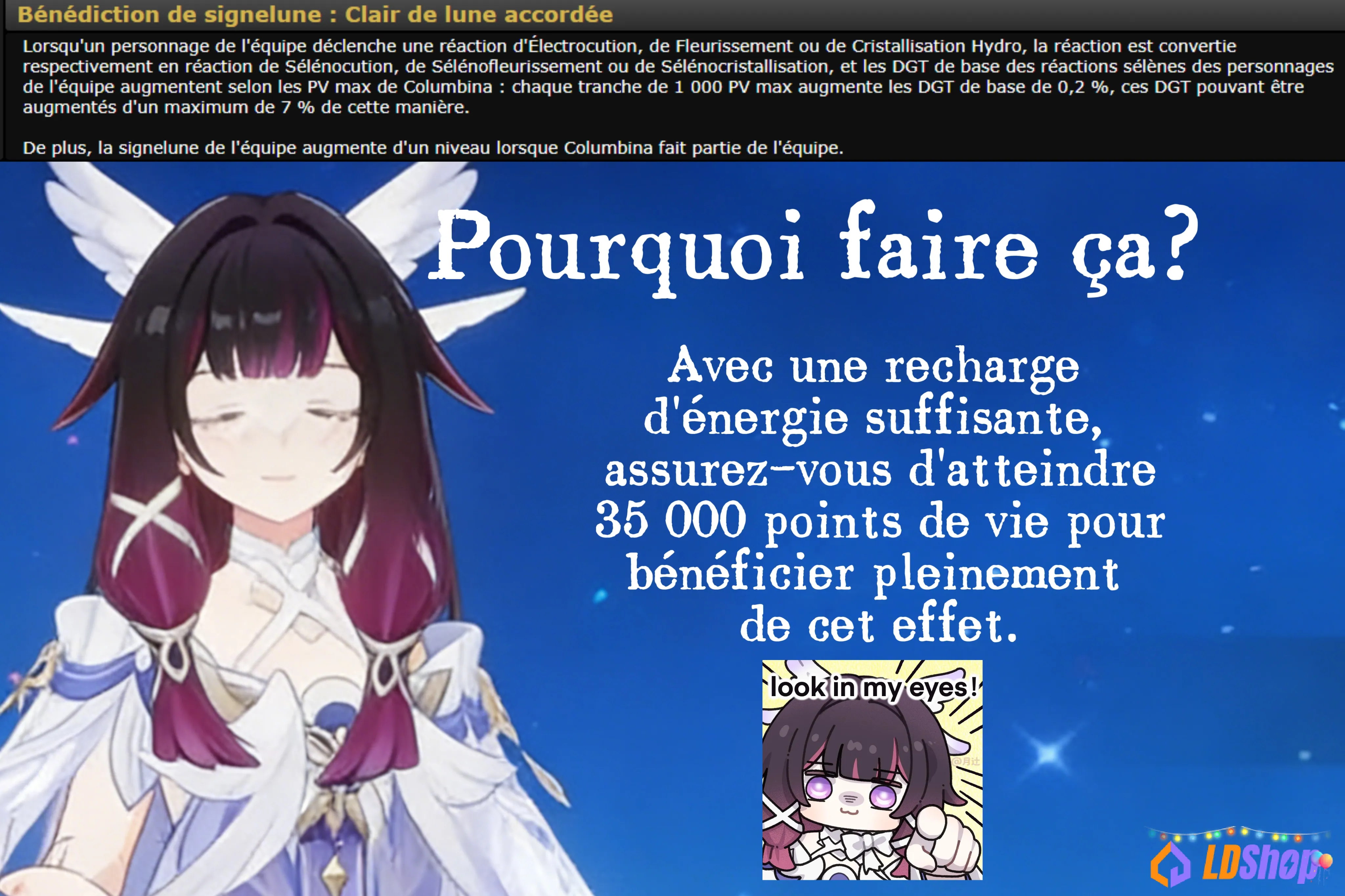 B&eacute;n&eacute;diction de signelune : Clair de lune emprunt&eacute;