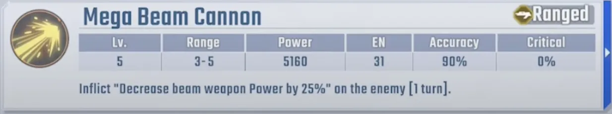 SD Beam Reduction Weapon
