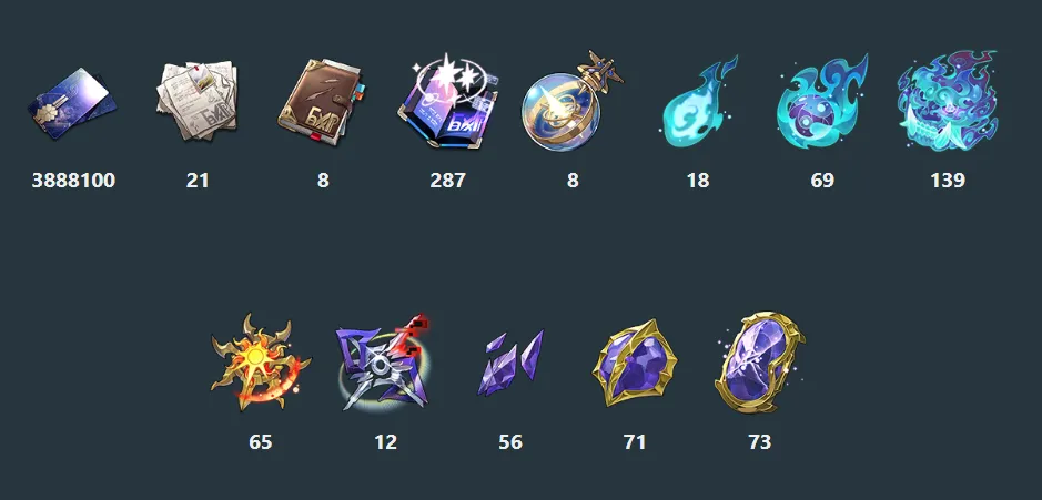 le dahlia matériaux