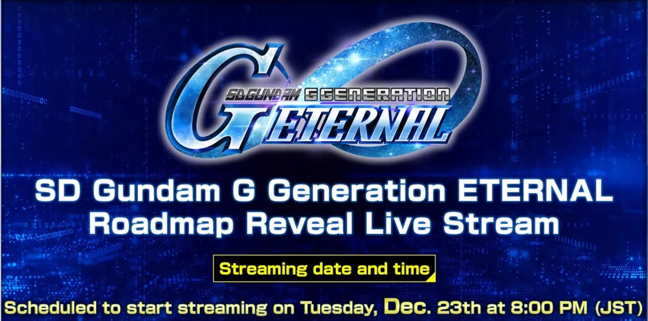 SD Gundam G Generation Eternal Live Stream Preview
