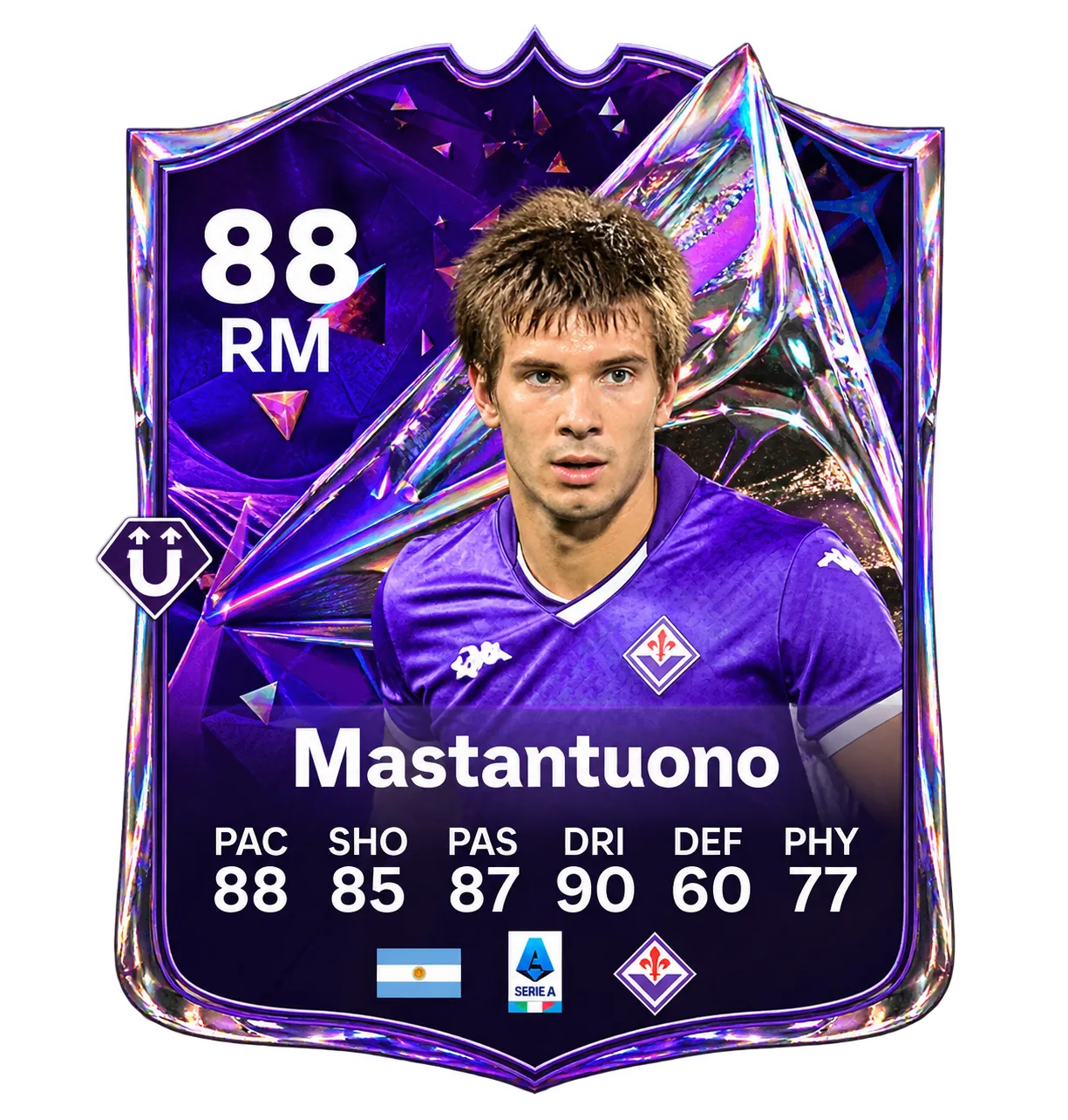 Franco Mastantuono 88 RM Future Stars Team 2 player card in EA SPORTS FC 27