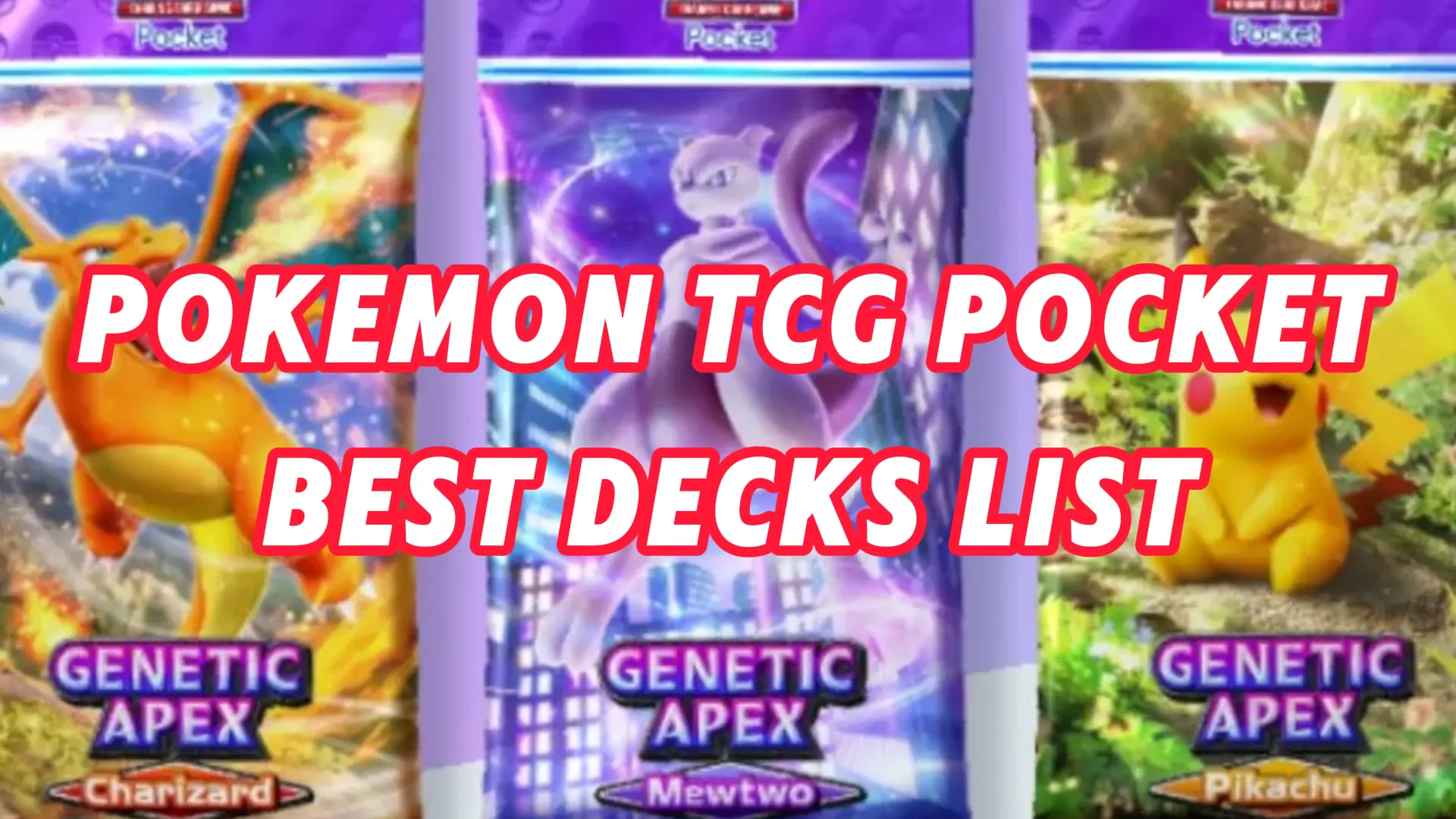 Best Pokemon TCG Pocket Decks Tier List (November 2024)