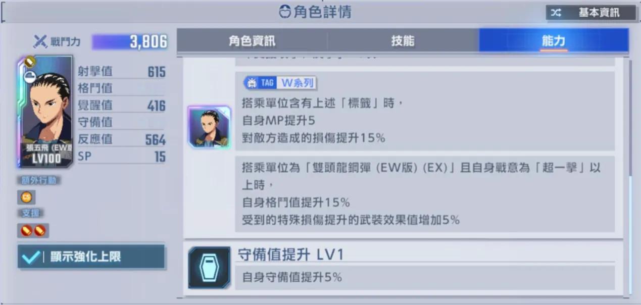 張五飛能力p2