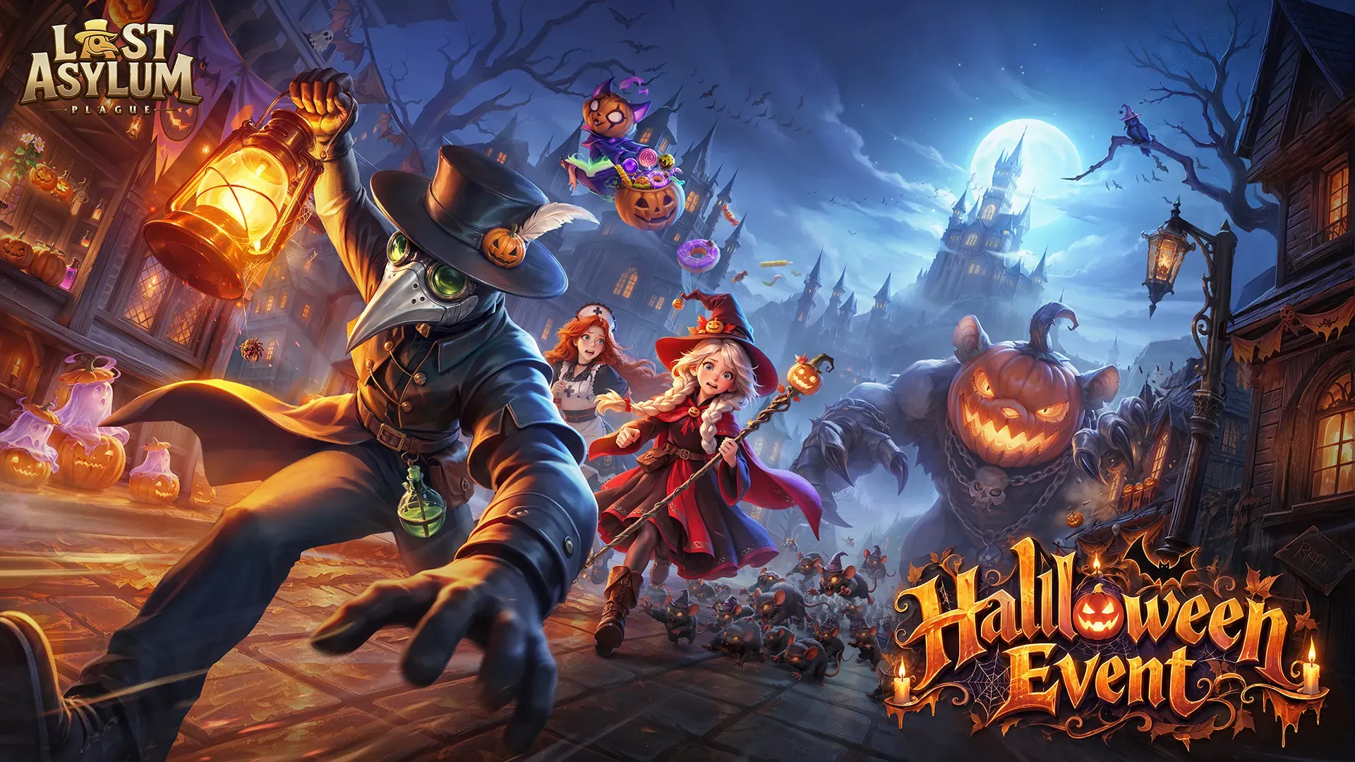 Last Asylum: Plague Halloween 2026 official event artwork