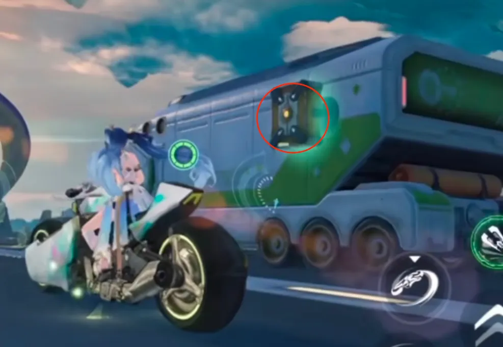 a moving Spacetrek Convoy