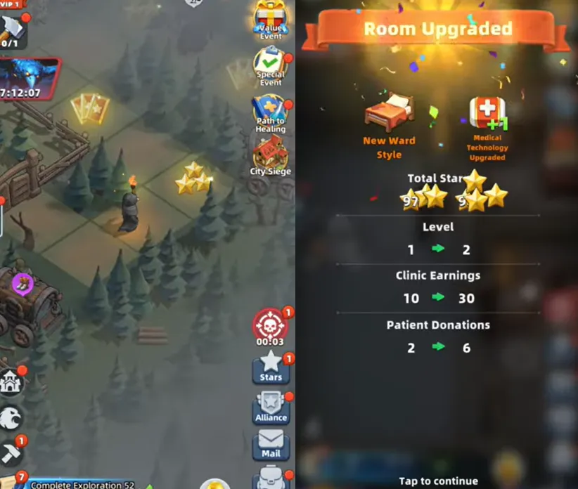 Push Cursed Forest and Clinic progress first