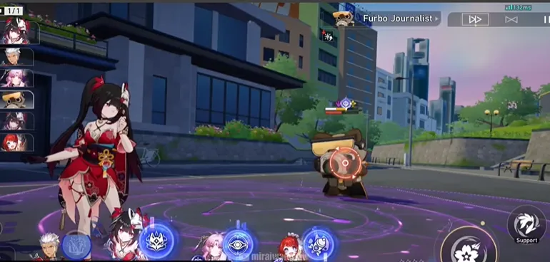 Becarefull don't defeat all enemy, just use basic attack,and let aha kill enemies