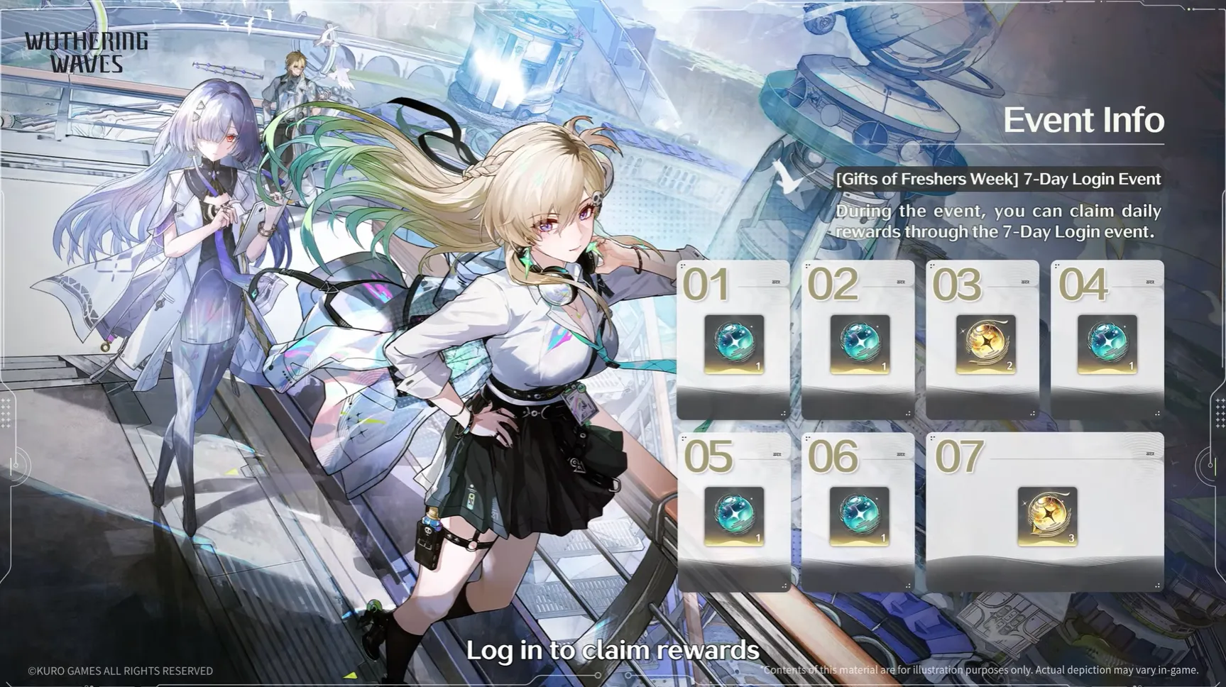 Gift of Freshers Week: 7-Day Login Event