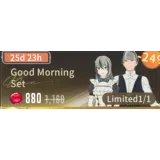 Good Morning Set | Blue Protocol: Star Resonance