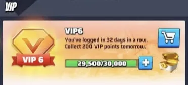 last war VIP 6 
